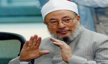 قناة الإرهاب.. القرضاوي يفتتح محطة جديدة لنشر التطرف برعاية قطر