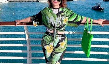 أناقة ورشاقة.. إلهام شاهين تخطف الأنظار بإطلالة صيفية فاخرة