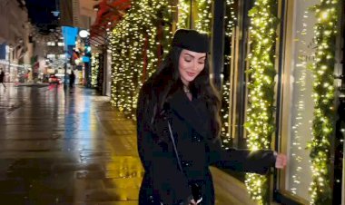 نور الغندور تخطف الأنظار بإطلالة شتوية فاخرة في شوارع لندن