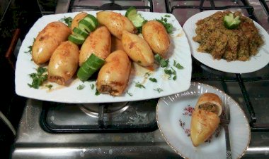 سبيط محشي.. وصفة بحرية بطعم البيت