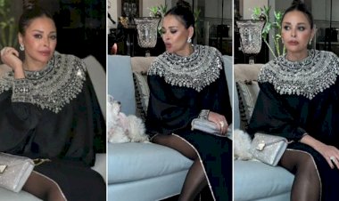 داليا البحيري تخطف الأنظار بإطلالة سوداء جريئة في زفاف دعاء رجب