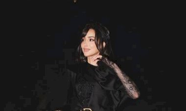 إطلالة فاخرة في سحور دبي.. بسمة بوسيل تتألق بقفطان أسود