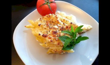 طريقة عمل المكرونة بالبشاميل في الفرن لفطار 26 رمضان