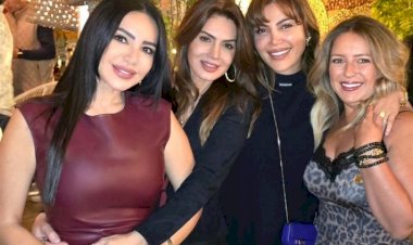 ليلة نجوم الفن.. احتفال مميز بعيد ميلاد نجلاء بدر