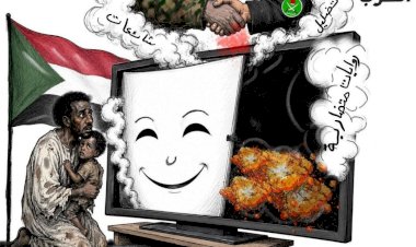 كاريكاتير العرب مباشر.. بين التضليل والحرب.. المدنيون يدفعون الثمن في السودان
