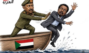 كاريكاتير العرب مباشر: البرهان يدفع بمناوي خارج سفينة السودان