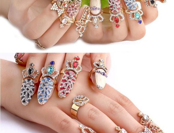 خواتم الأظافر.. بديل المانيكير الأنيق