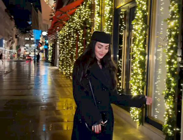 نور الغندور تخطف الأنظار بإطلالة شتوية فاخرة في شوارع لندن