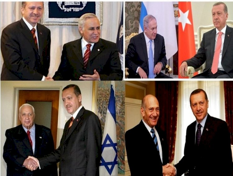 أردوغان وإسرائيل.. مسرحية هزلية علنية عن الهجوم وتعاوُن ضخم خفيّ!