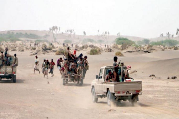 الحديدة.. الحوثي يرسل طائراته المسيرة خوفًا من قوة القوات اليمنية والتحالف