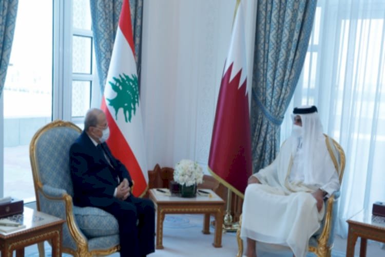 ما السر وراء لقاء أمير قطر والرئيس اللبناني؟