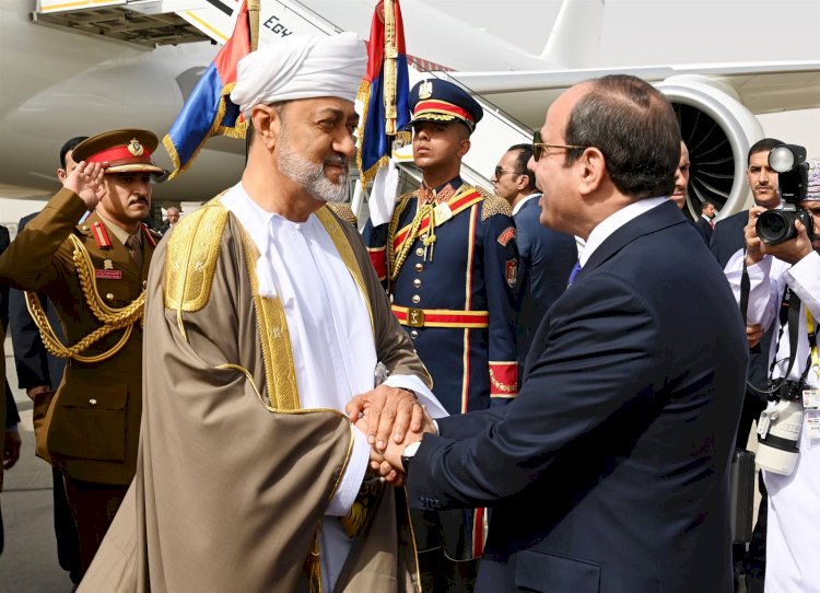 دلالات زيارة سلطان عمان هيثم بن طارق إلى القاهرة