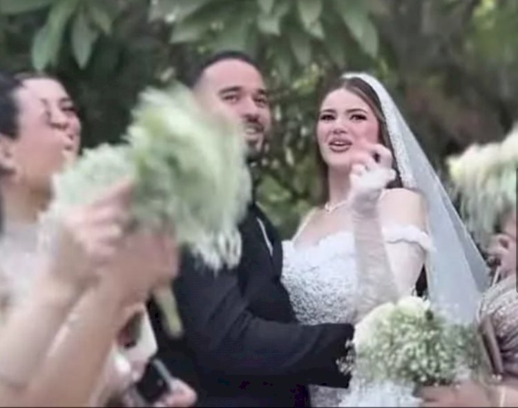 حفل زفاف ابنة محمد فؤاد يتصدر مواقع التواصل الاجتماعي