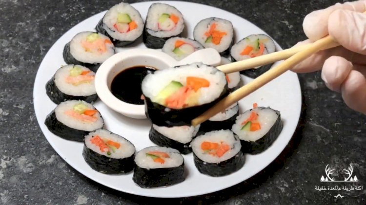 دليل إعداد السوشي الصحي في المنزل