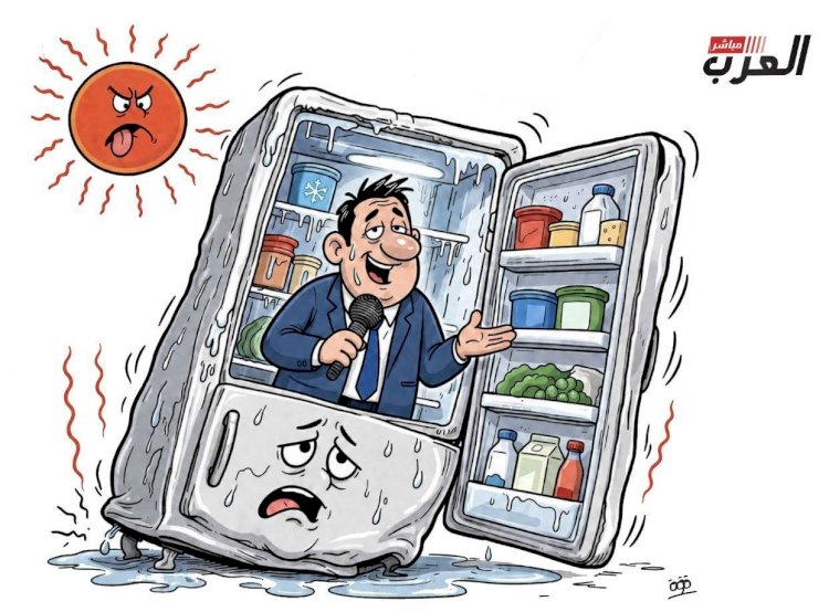كاريكاتير العرب مباشر.. درجات الحرارة تسجل مستويات قياسية